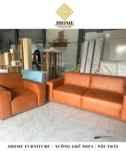 ghế sofa băng da công nghiệp