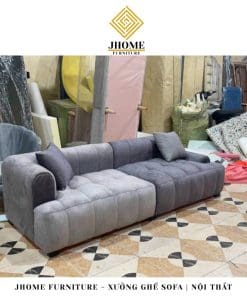 ghế sofa vải nhung 2m